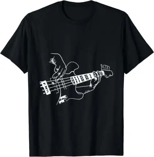 

Bass Guitar Player Music Guitarist Musician Rock T-Shirt