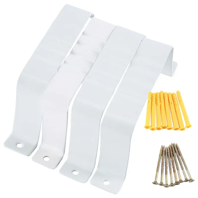 PERFECT MODERN Downspout Adapter Gutter Downspout Strap 3X4 Leader Strap 3X4 (4 Pack)