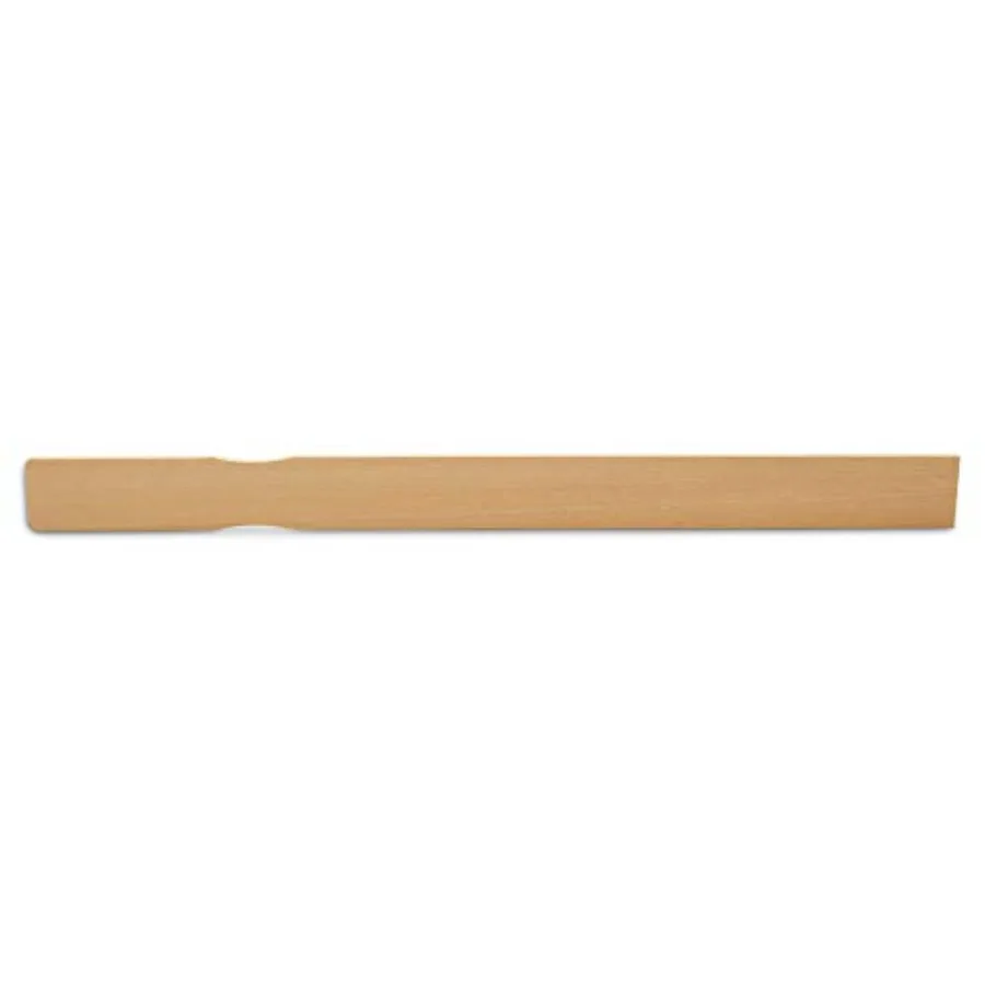 12 Inch Paint Sticks, Box of 100 Hardwood Paint Stirrers, Wood Mixing Paddles for Epoxy or Resin, Garden or Library Markers by