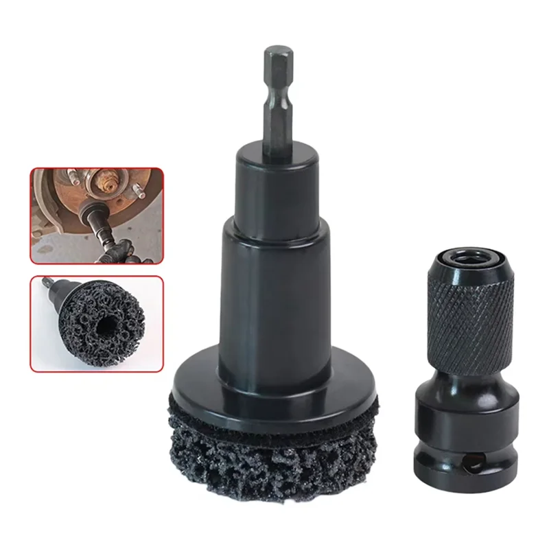 

【B07R】Wheel Hub Axle Head Brake Disc Grinding Head Rust Removal Maintenance Tool Polishing Pad For Car Wheel Stud Burnishing