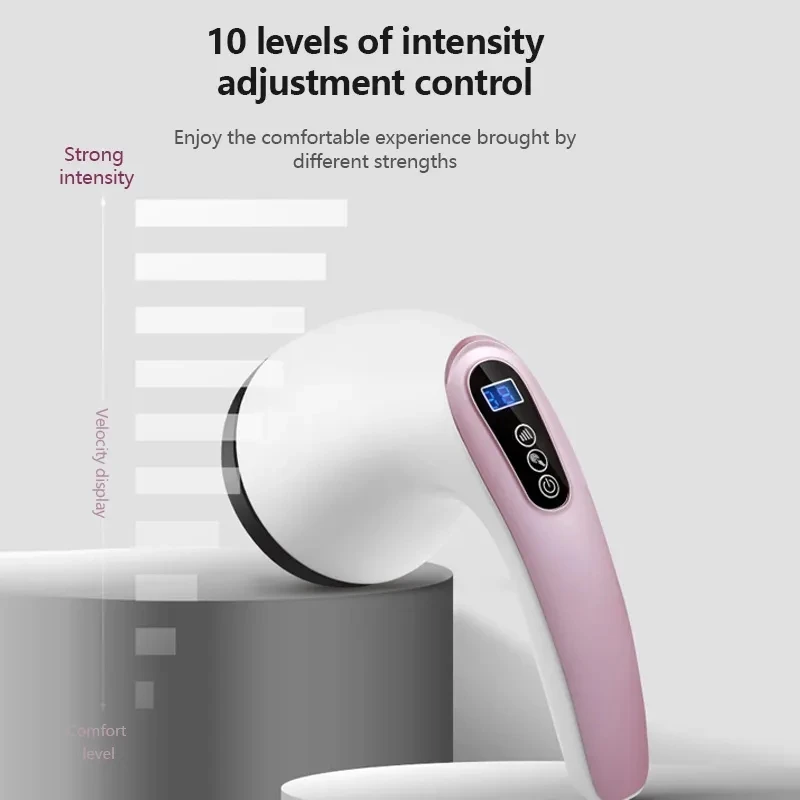 Electric Handheld Cordless Percussion Vibration Full Body Slimming Arm Legs Massager Electric Massage hammer machine