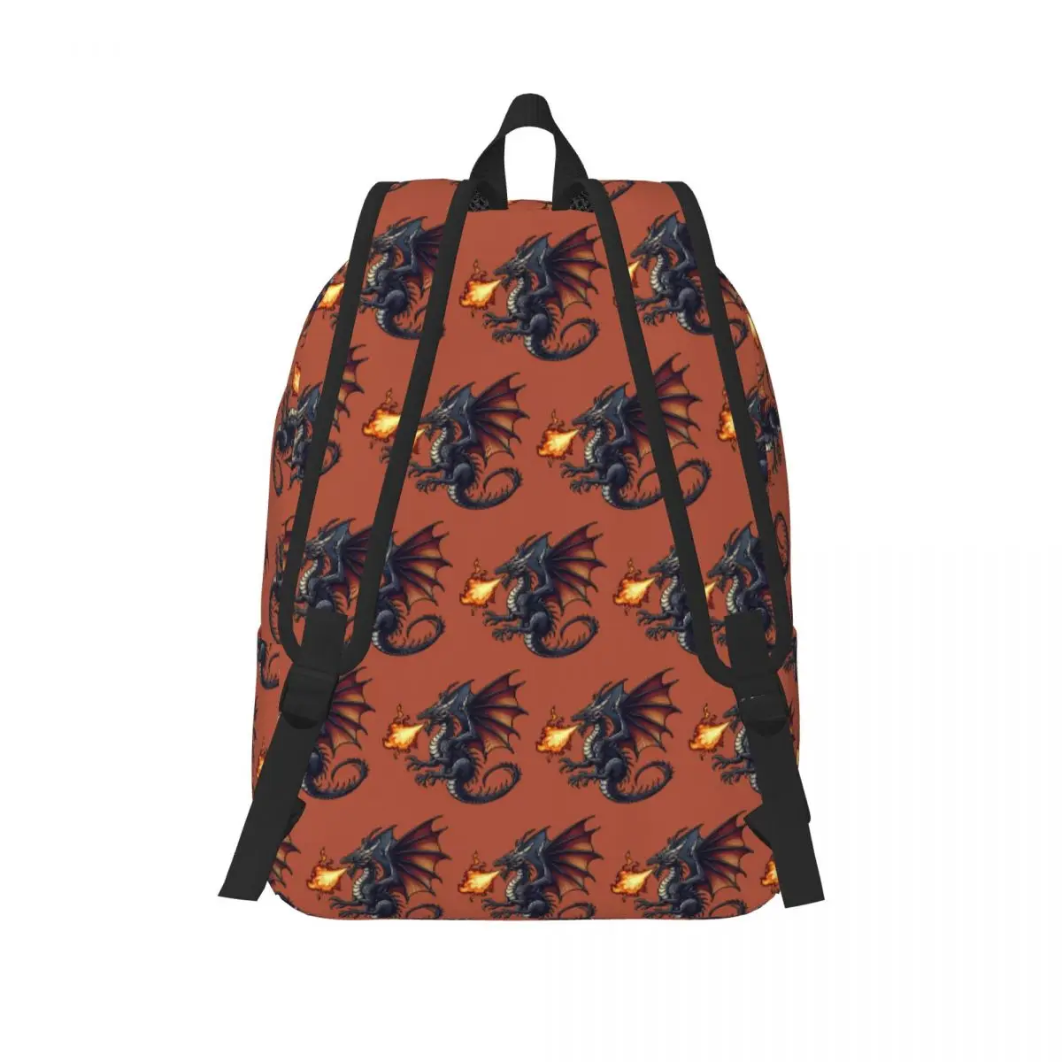 Dark Fantasy Dragon Student Backpack School Bag Hiking Travel Daypack for Men Women Fashion Bookbag Shoulder Bags