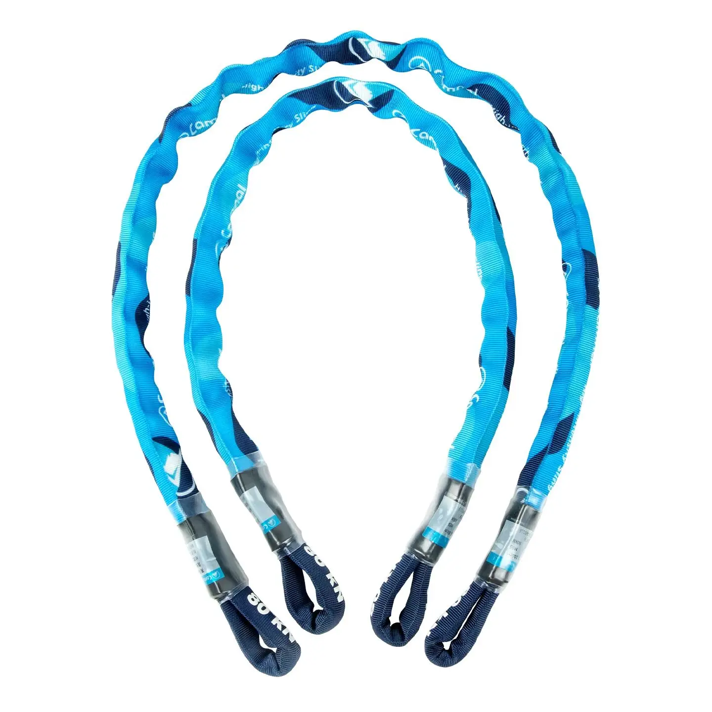 80kN High-Strength Anchor Point Sling with Safety Rope, Industrial Rescue Sling for High-Altitude Work
