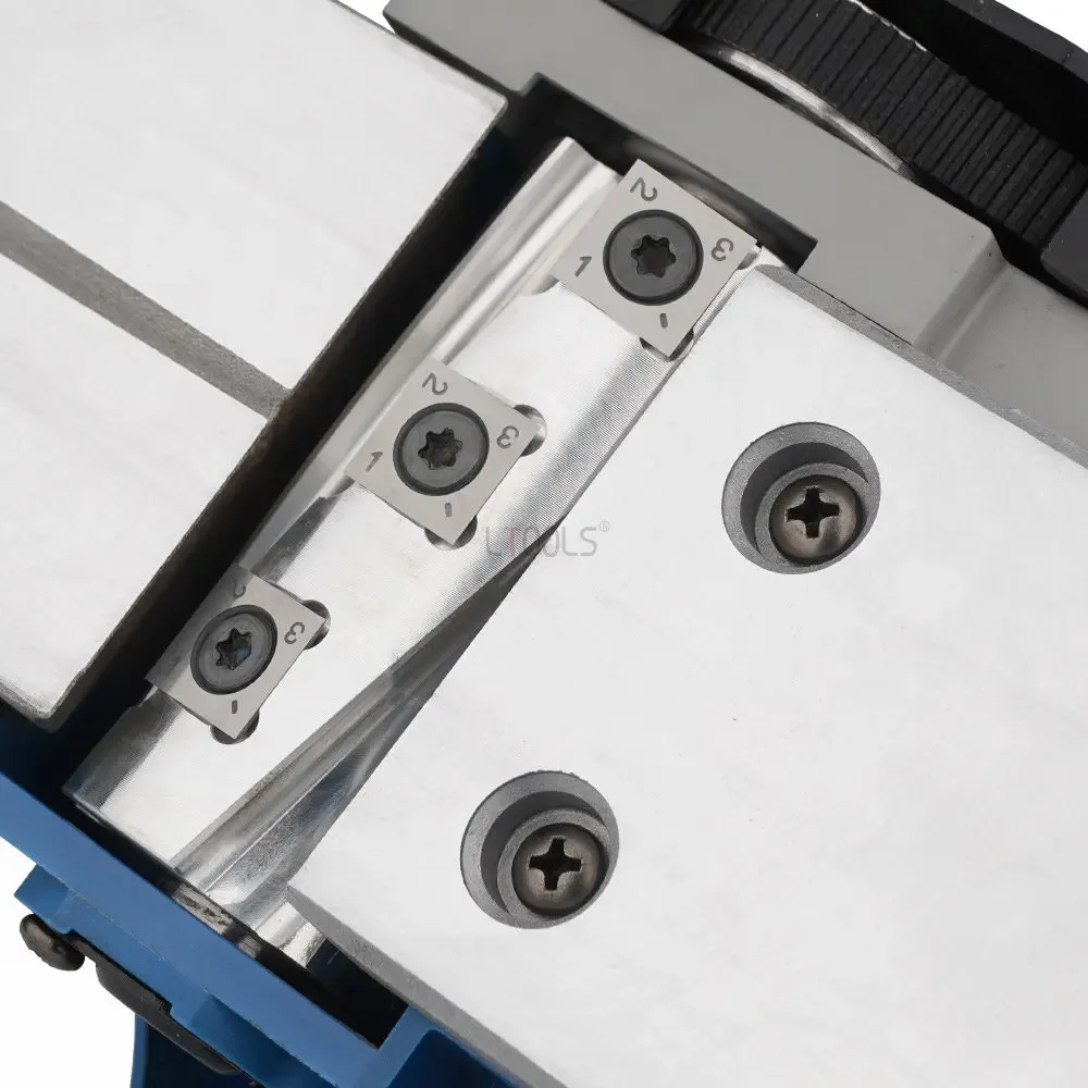 Woodworking Electric Press Planer Spiral Knife Shaft Hand-held Electric Planer Spiral Cutter Aluminum Alloy Cross Cutting Planer