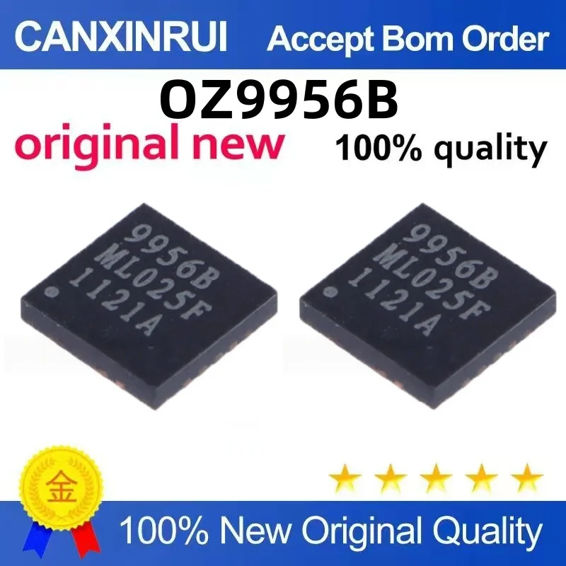 (10-300 piezas) Nuevo en stock OZ9956B 9956B QFN20, puede iniciar la licencia de una pieza, puede comprar directamente.
