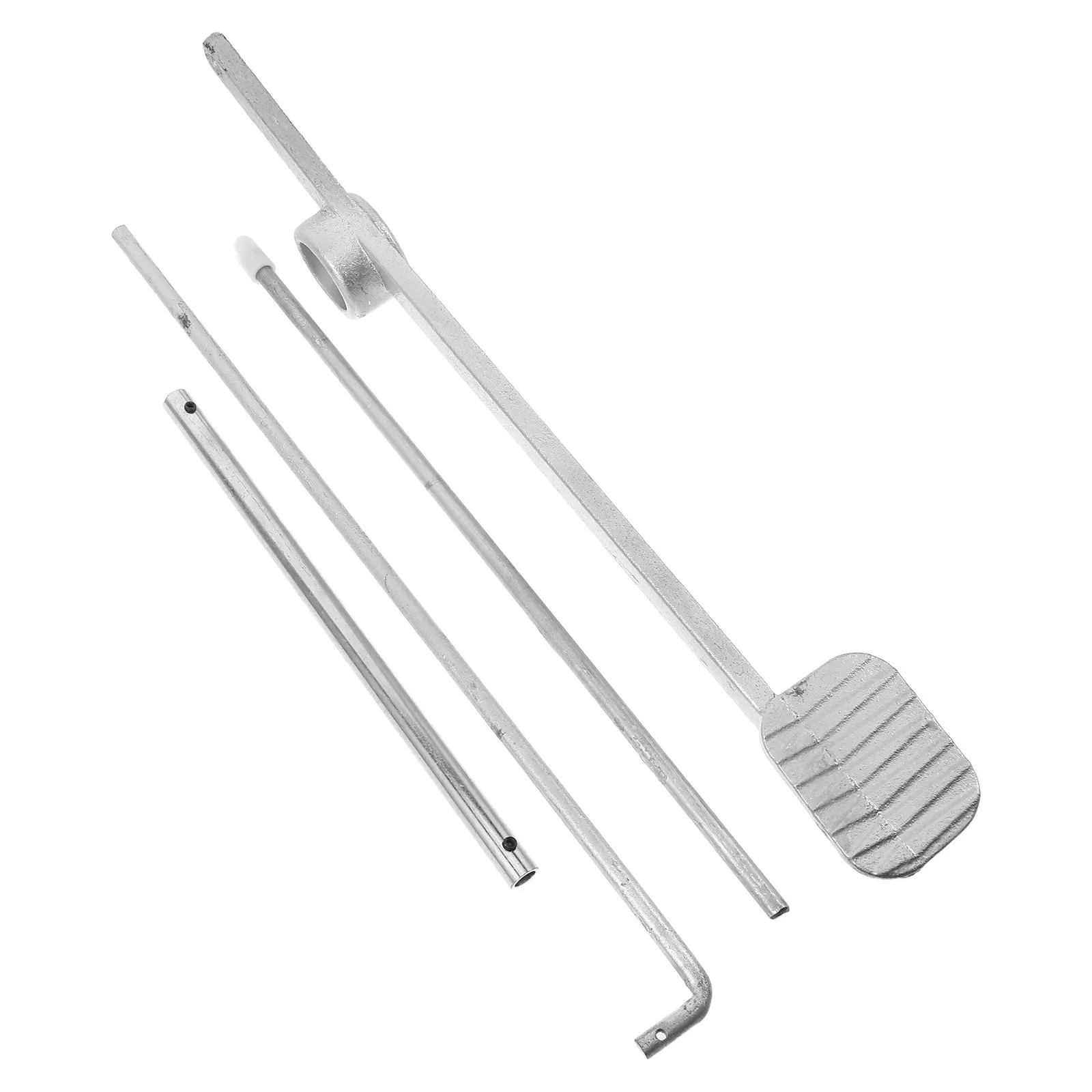 

1Set Metal Trash Can Foot Pedal Outdoor Large Bin Lid Lifter Easy Install Hands-Free Waste Disposal Pedal Accessory for Garbage