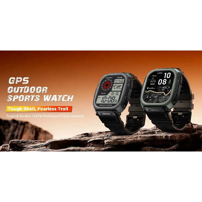 2026 DM66 Smart Watch Records GPS Tracks and Supports One-touch Return to Start 5ATM Waterproof Smartwatch 2.13