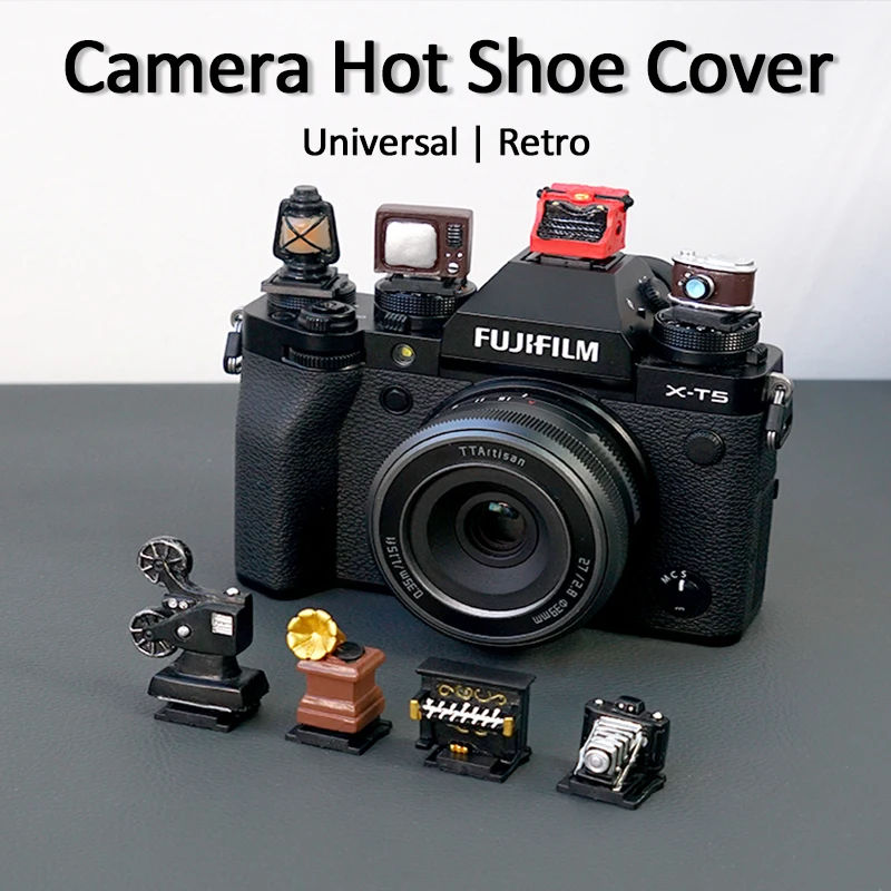 Camera Hot Shoe Cover Retro Universal Vintage Soft Silicone Hot Shoe Protector Flash Accessory for sony nikon canon fuji ricoh