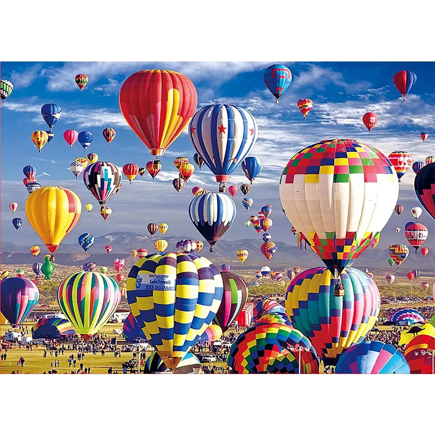 

Hot Air Balloon Scenery 500/1000/1200/2000 PCS Jigsaw Puzzles Family Activity Games for Gameroom Bedroom Gifts