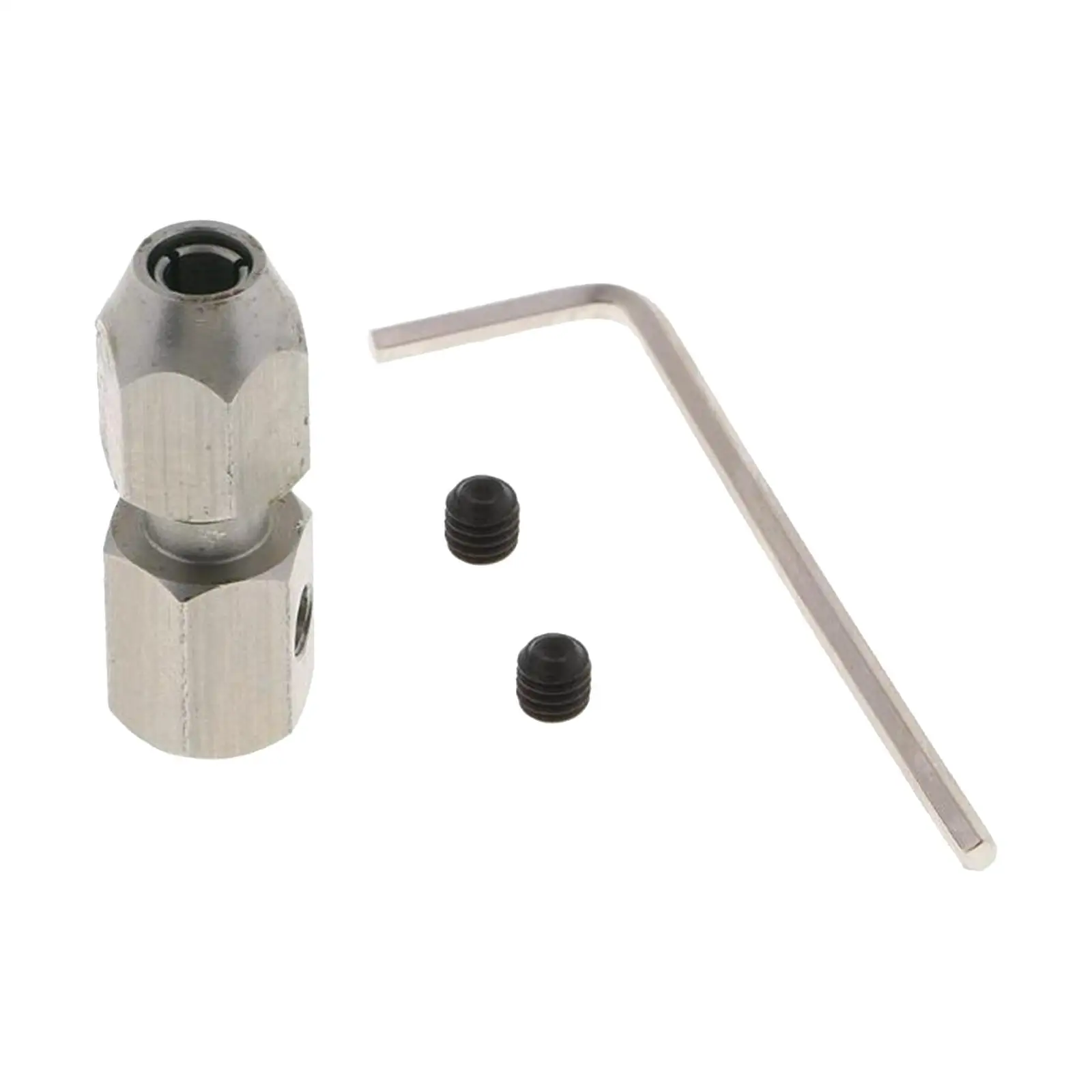 Acoplador de eje de junta de barco RC, piezas de repuesto, acoplador de eje Flexible multiusos de acero inoxidable para juguete submarino, barco RC, barco RC