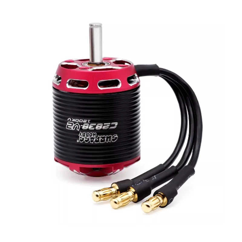 تجاوز هواية فرش السيارات 2-5S C2838 لطائرة RC مولتيكوبتر فرش محرك خارجي