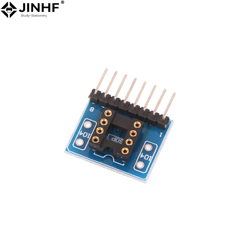 Single-row ZIP SIP8 Package Convert To Dual-row DIP8 Socket OP AMP Like NJM4558L NJM5532 4560 4580 4565 2114L HIFI Audio Upgrade