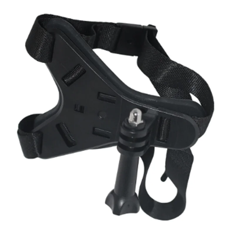 A13E-دراجة نارية لـ Gopro Hero 13/12/11 حامل كاميرا الحركة للدراجة الترابية والدراجات النارية خوذة حزام الذقن جبل