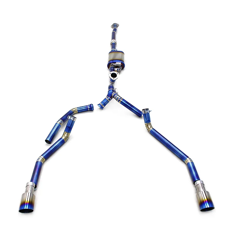 

Factory Valved Exhaust Catback System for Ford F150 3.5T 2015-2019 Titanium Racing Pipes Sport Exhaust Muffler with Valves