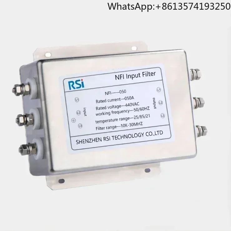 

2026Three Phase 1200A Output filter 380VAC EMI Filters for 45kw vfd for servo drive for industrial equipment