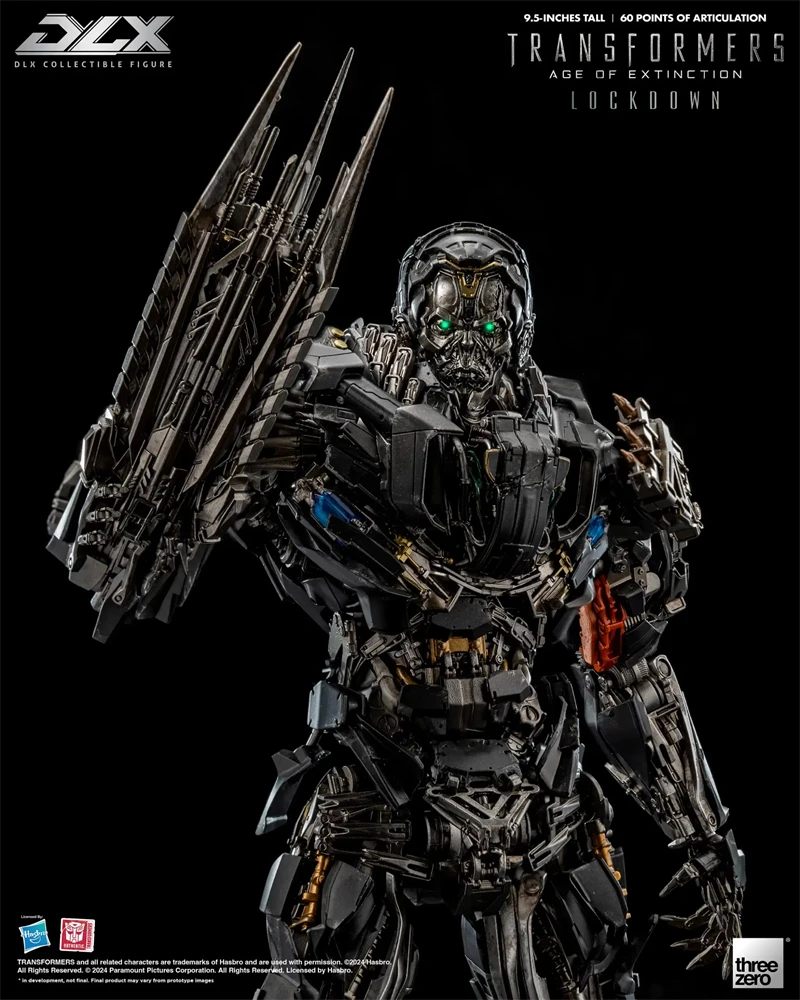 【Pre-Sale】3A Threezero DLX Transformers Age Of Extinction Lockdown Model Kit Toys Transformation Action Figure