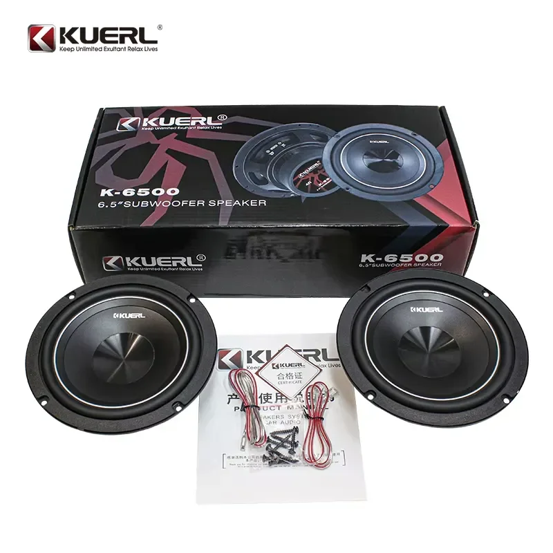 Audio Style Car Stereo Speaker Components 6.5 Inch Woofer RMS 160W Midrange Tweeter Fullrange 6.5