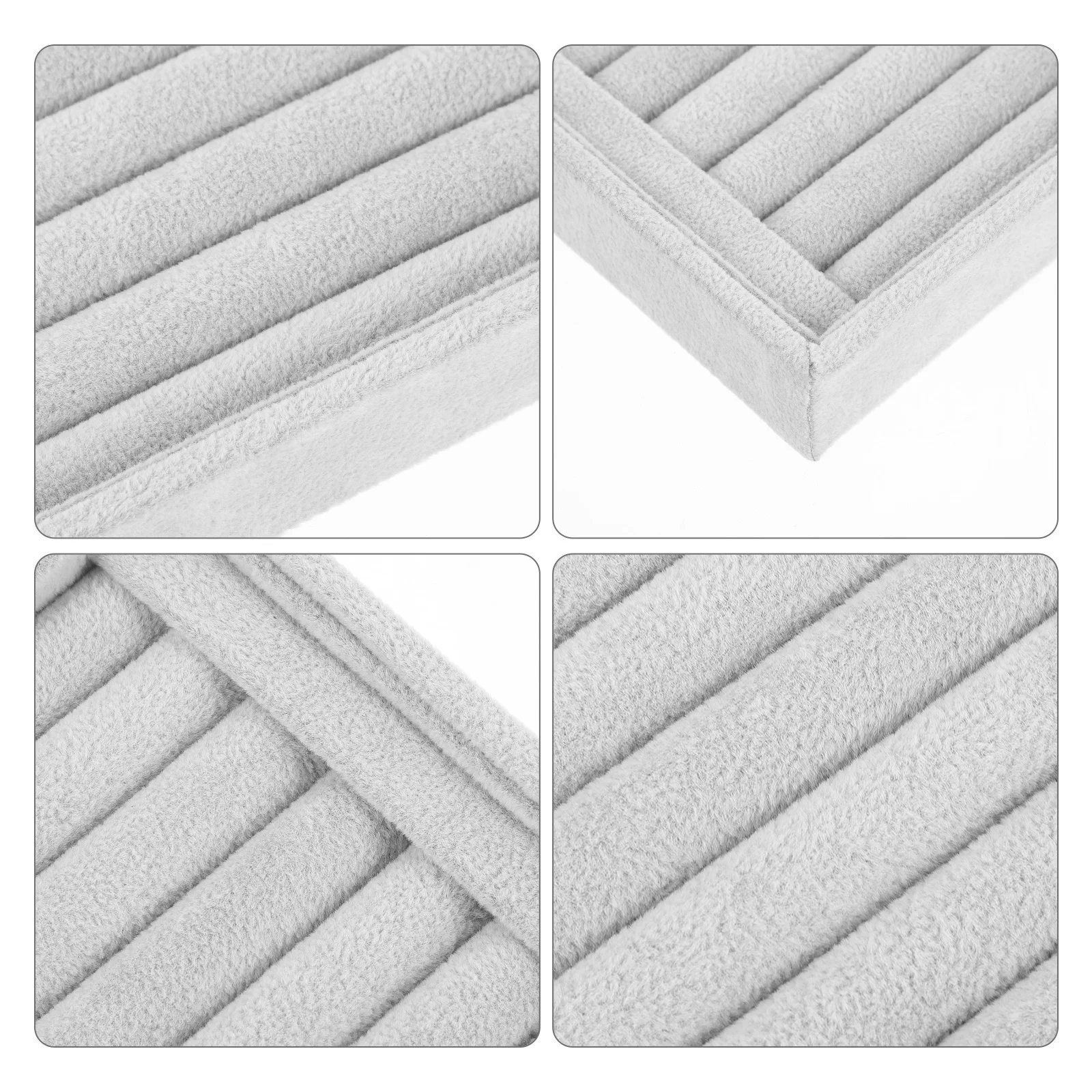 

Jewelry Tray Soft Padded Ring Display Holder Storage Organizer For Rings Earrings Pins Jewelry Display Tray Ring Organizer