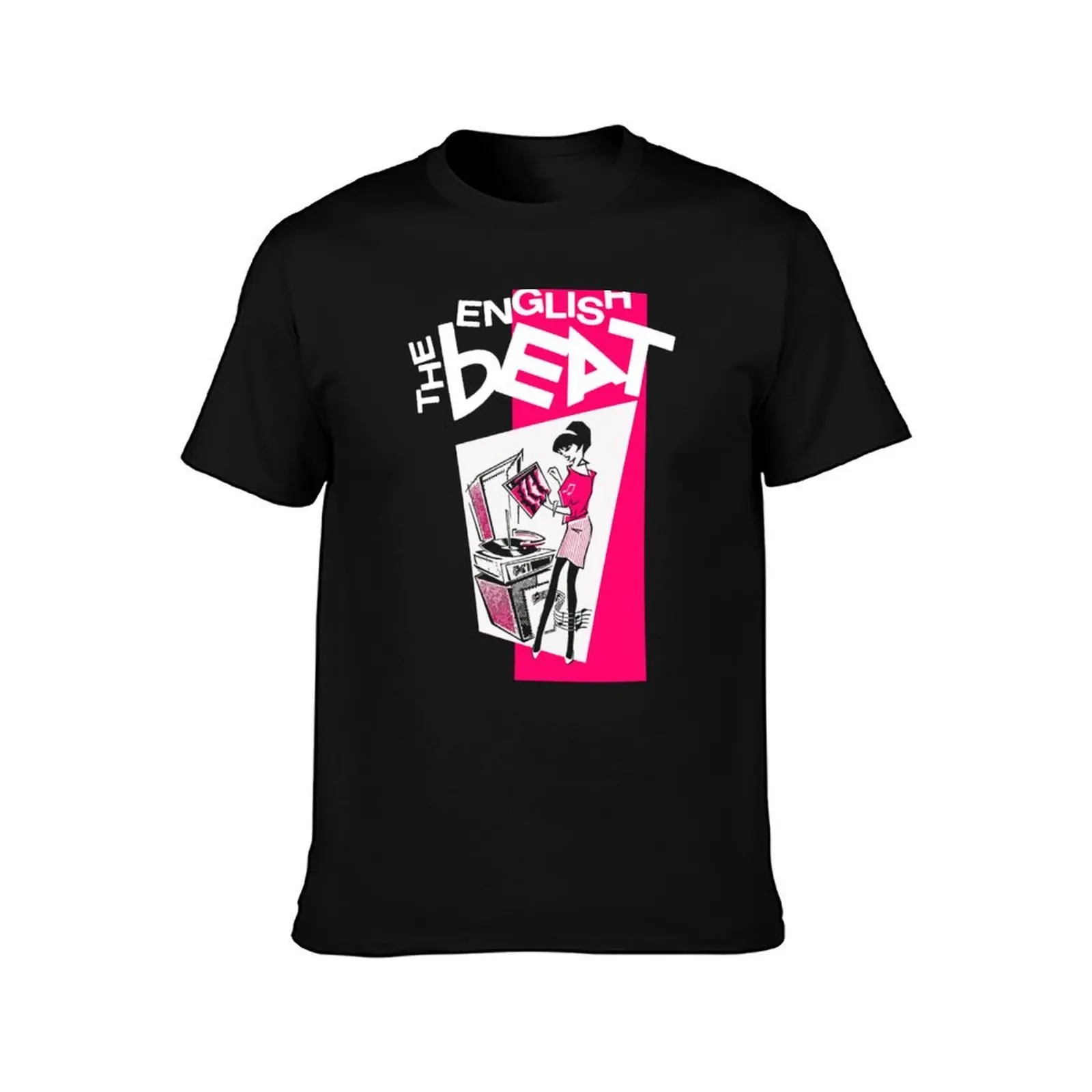 The Beat - The English beat Premium T-Shirt, Summer Casual Cotton Tee, Oversized Streetwear Tops, Vintage Graphic Print