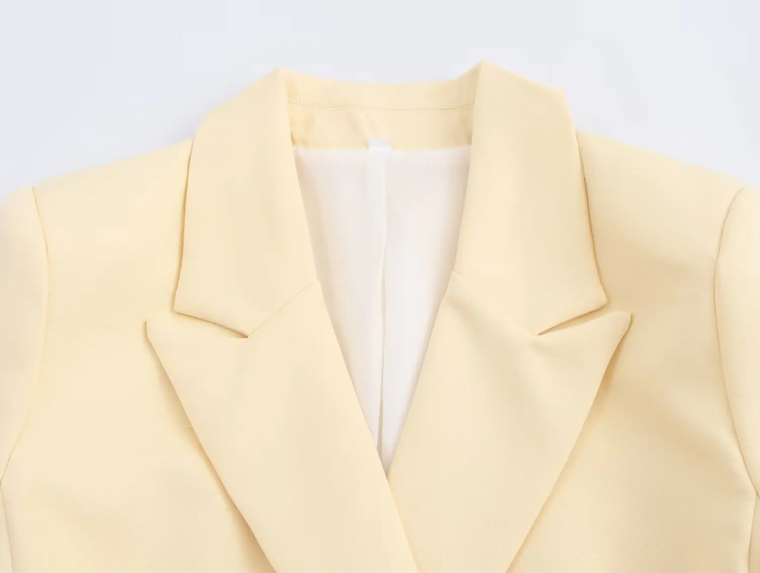 Transfrontalier 2025 été nouveau style européen et américain femmes haut de gamme style banlieue double boutonnage costume veste costume