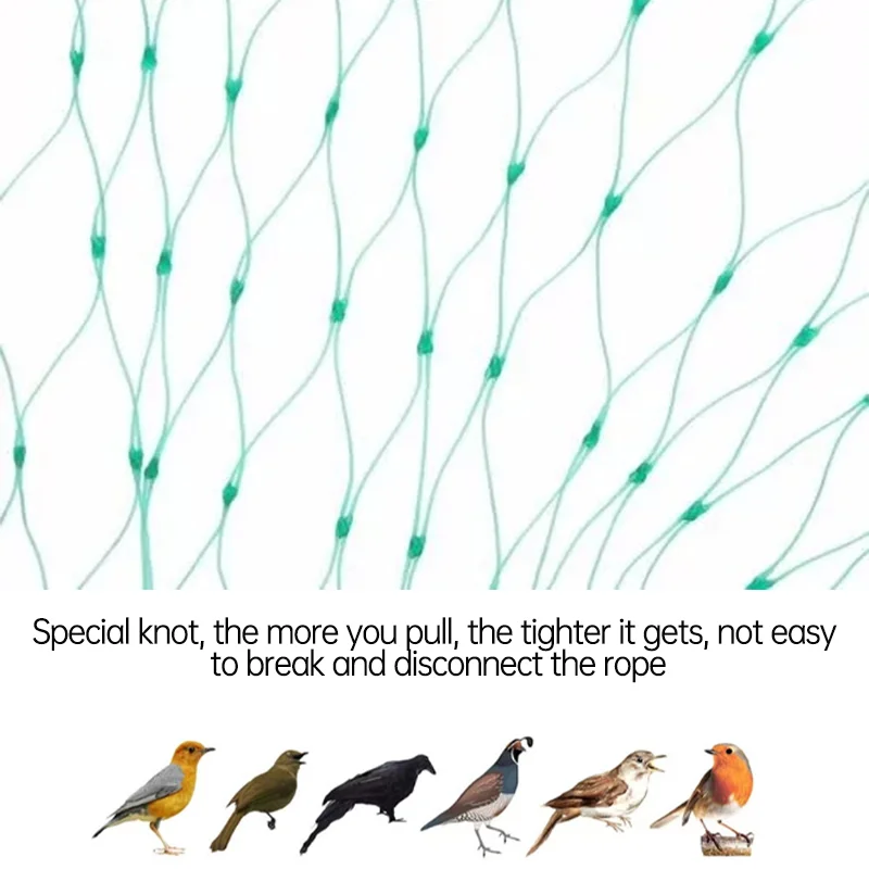 بستان مكافحة الطيور المعاوضة شجرة الفاكهة زهرة حديقة شبكة ساحة حديقة النايلون المعاوضة مكافحة الآفات أداة توقف الطيور أفضل المبارزة