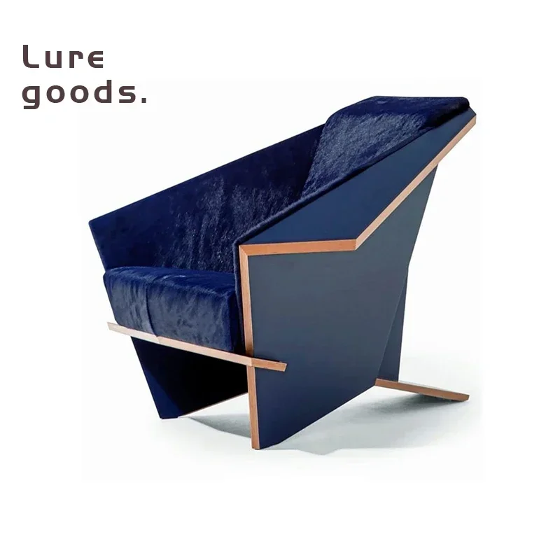 

Итальянский стул специальной формы, подлокотник, модель комнаты, виллы, отеля, креативная гостиная, отдых