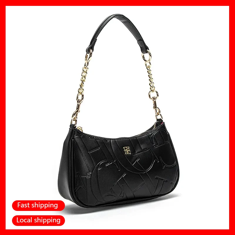 

CH Элитный бренд, модная большая вместительная сумка с изогнутой луной, женская сумка, модная перегородка, прочная простая сумка через плечо