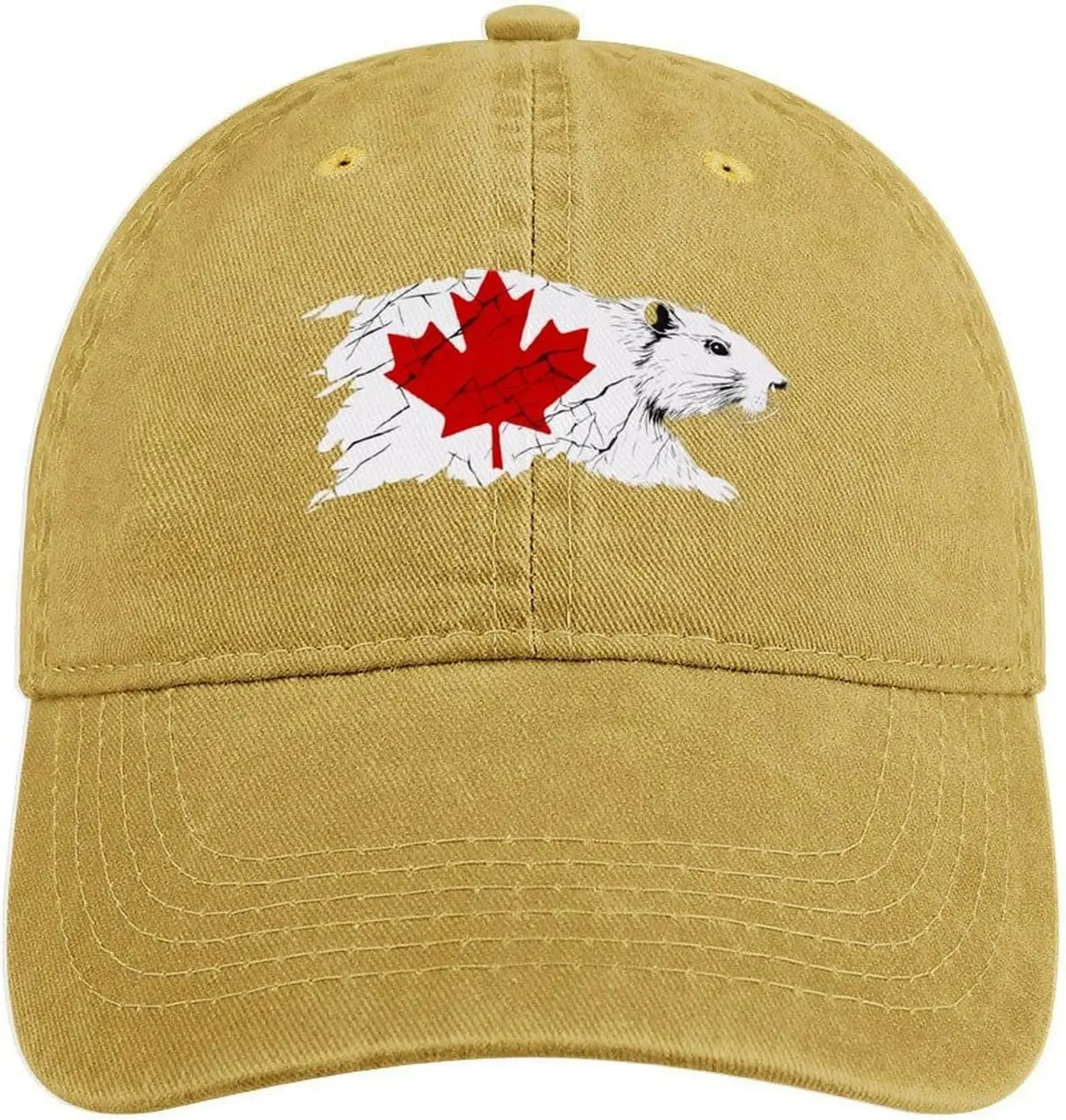 Canada Maple Flag Classic Baseball Cap Vintage Golf Dad Hat Adjustable Cotton Hats for Women Men Outdoors