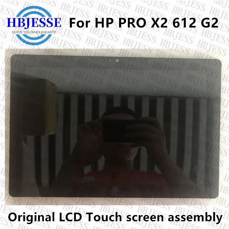 

Original For HP PRO X2 612 G2 Tablet Lcd Screen With Touch Glass Assembly LP120UP1 SPA5 A8 A2 1920*1080 918352-001