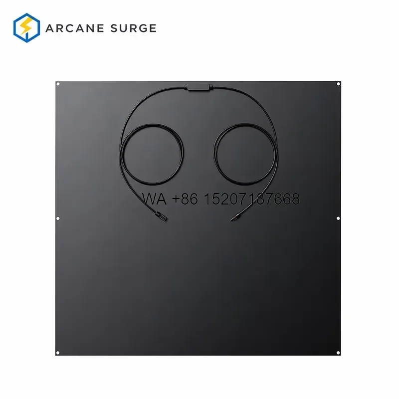 Wmwmnu 240W Flexible Solar Panel Monocrystalline Lightweight Portable for RV Yacht Roof Balcony with MC4 Connector