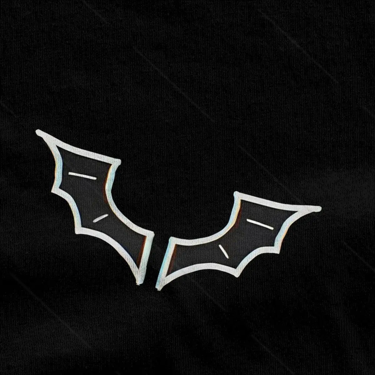 Men Bat Wings T-Shirts Duki Face Tattoo 100 Cotton Clothes Summer Funny Short Sleeve T Shirt O Neck Casual Tee Shirt Plus Size