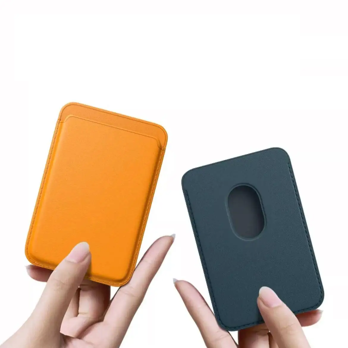 For Magsafe Magnetic Leather Wallet Case For iPhone16/15/14/13/12/mini/ProMax Card Holder Phone Bag Cover Accessories