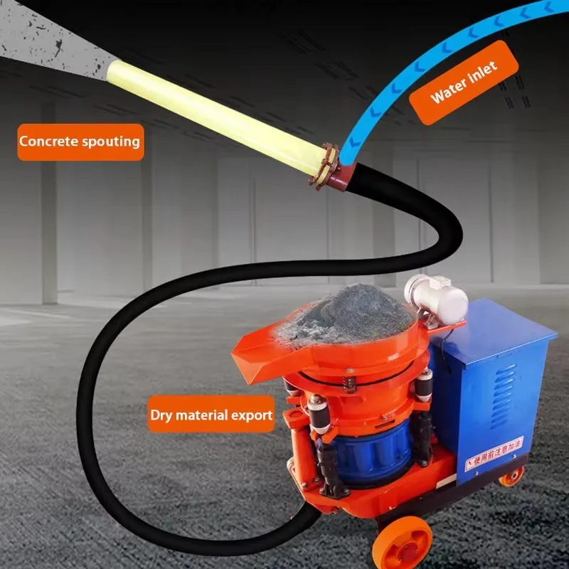 Budget Friendly Shotcrete Machine Basic Configuration Concrete Spraying Machine Durable for Home Improvement Works