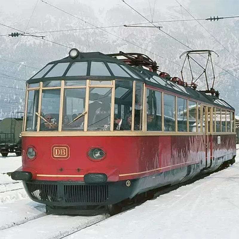 ROCO-Train l'inventaire européen, modèle 00-1/87, ET91, 73197, voiture de rail de tramway en verre interurbain, DB Four Sir, lecture grossière