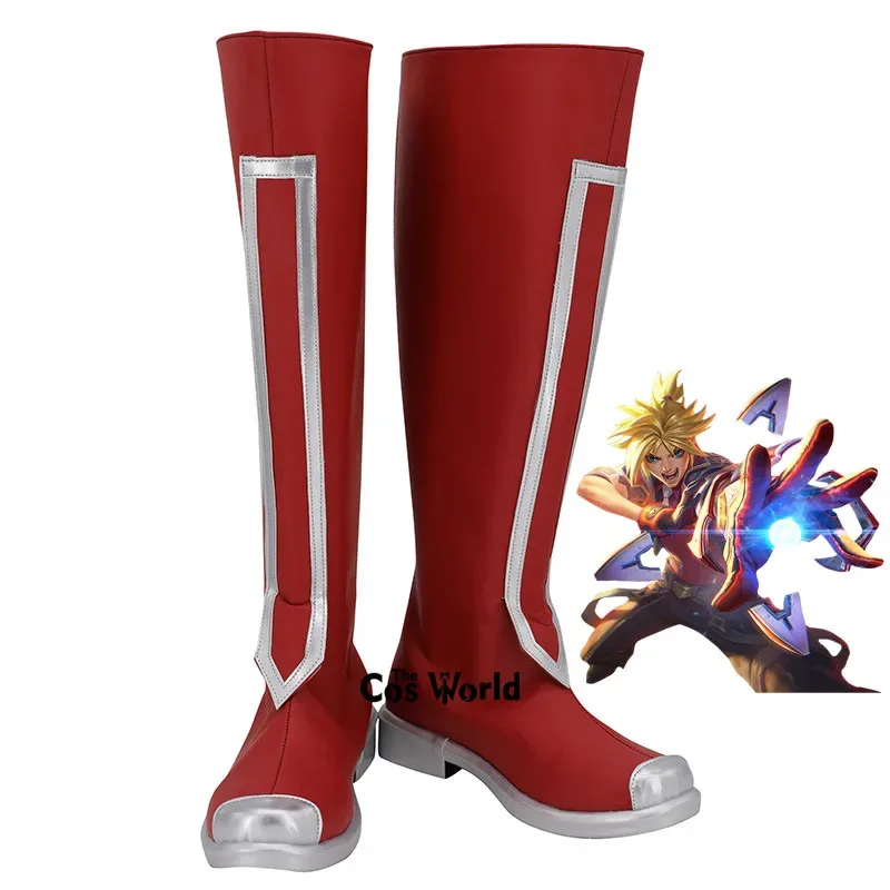 lol-battle-academia-ezreal-les-jeux-d'explorateur-prodigue-personnaliser-chaussures-de-cosplay-bottes