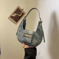 1 few fashionable one shoulder women's bag versatile armpit bag can hold mobile phone small wallet