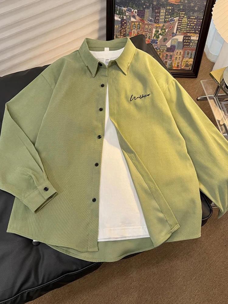 

Early Spring Men's Light een Long Sve irt Cleanfit Sle Couple's Outerwear Sun Protection Layering Inner Wear