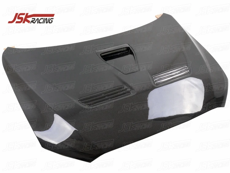 OEM STYLE CARBON FIBER HOOD (WITH AIR DUCT) for 2008-2015 MITSUBISHI EVOLUTION EVO 10