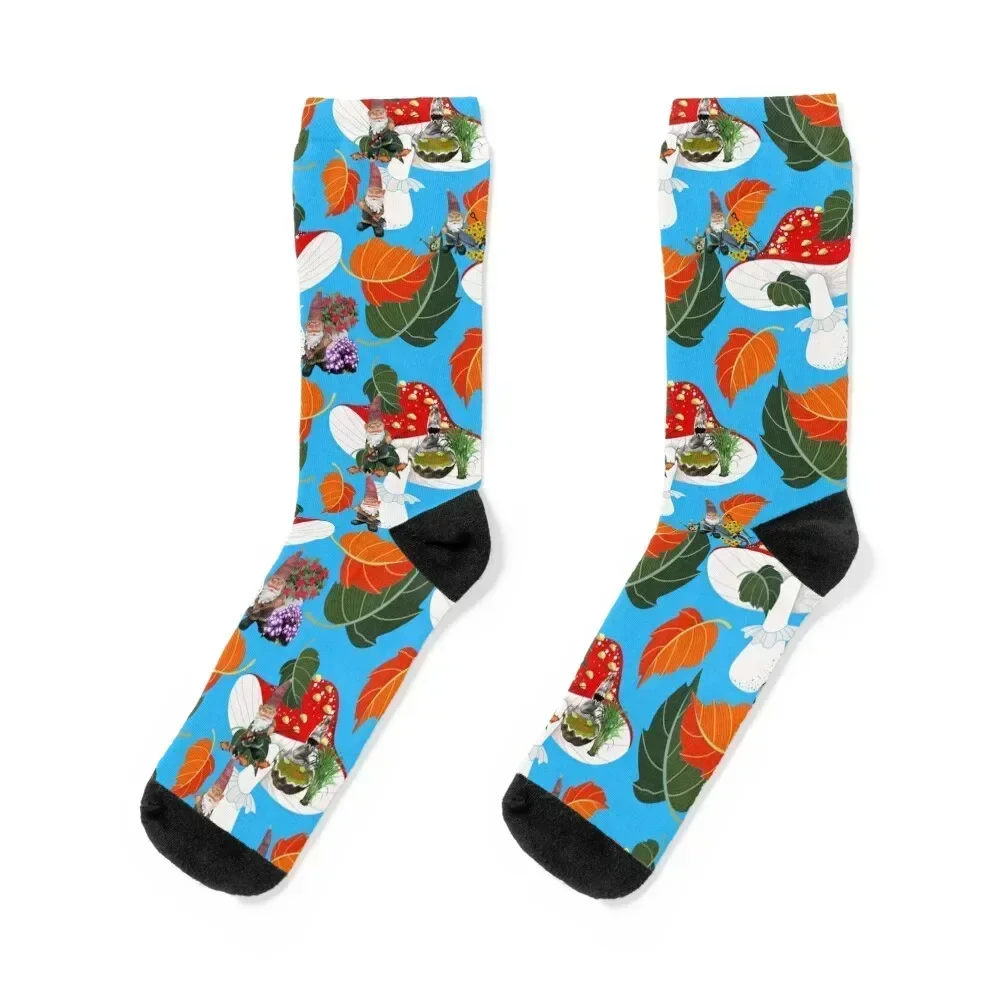 

mushroom gnome Socks kids with print man sheer Socks For Women Men's warm winter designer brand Christmas Socks Ladies Men's