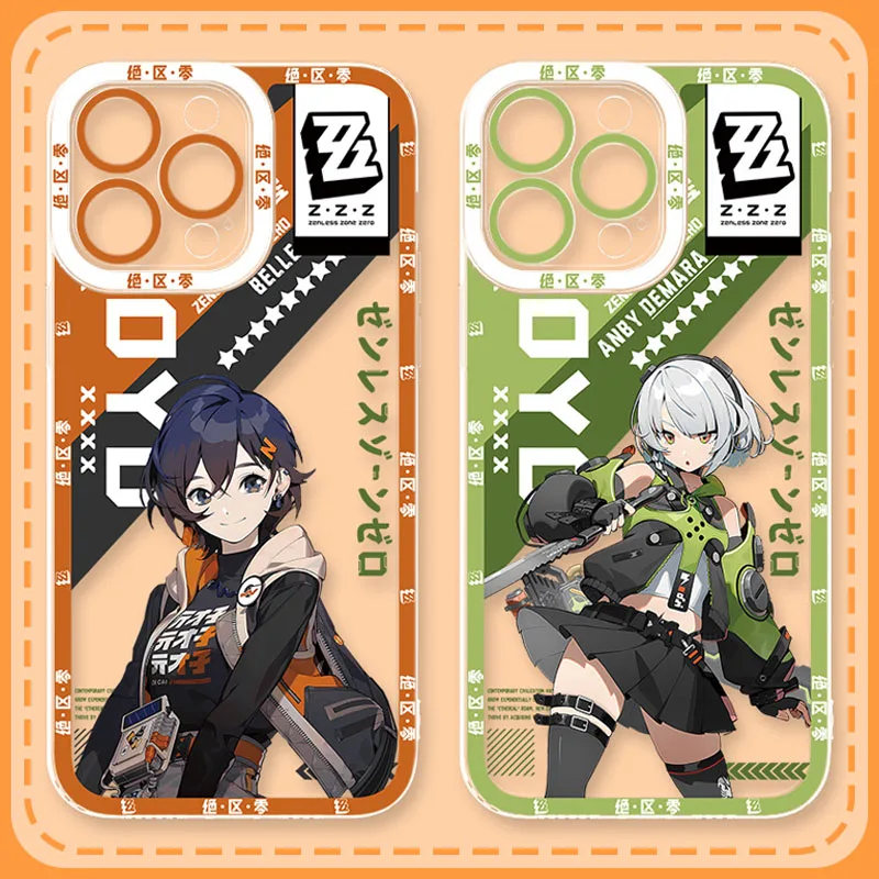 เกมZenless Zone ZeroสําหรับSamsung Galaxy S25 Ultra S23 S22 S21 S24 Plus FE A56 A36 A26 5G A16 A06 4Gหมายเหตุ20ปกหลัง