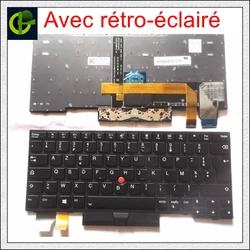 French Backlit Azerty keyboard for Lenovo Thinkpad X280 X390 X395 A285 20KF 20KE ThinkPad L13 X13 Yoga S2 5th FR BE 01YP211