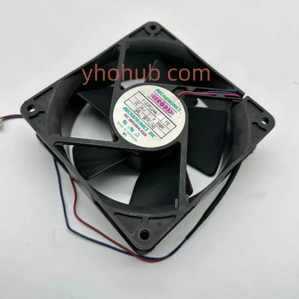 

Вентилятор охлаждения MECHATRONICS F1238E24B DC 24V 0.35A 120x120x38мм