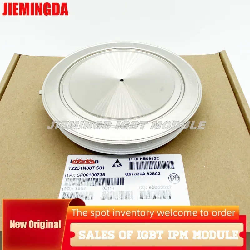 T2251N80TS01 T2251N80TSO1 T2251N80TS11 T2251N80TOH وحدة الطاقة الثايرستور بقعة أصلية جديدة