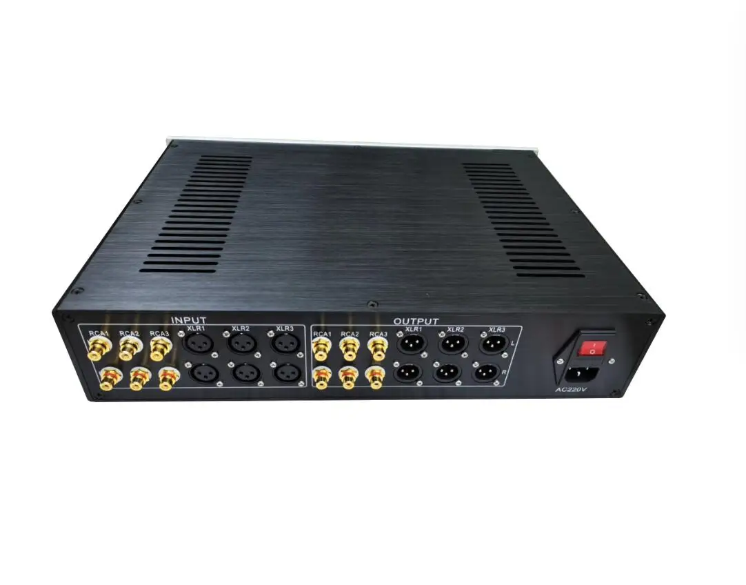 مضخم مسبق/مضخم مسبق متوازن بالكامل للمسرح الأمامي/مضخم أنبوب Hetian Shigeru 6N11 6H23