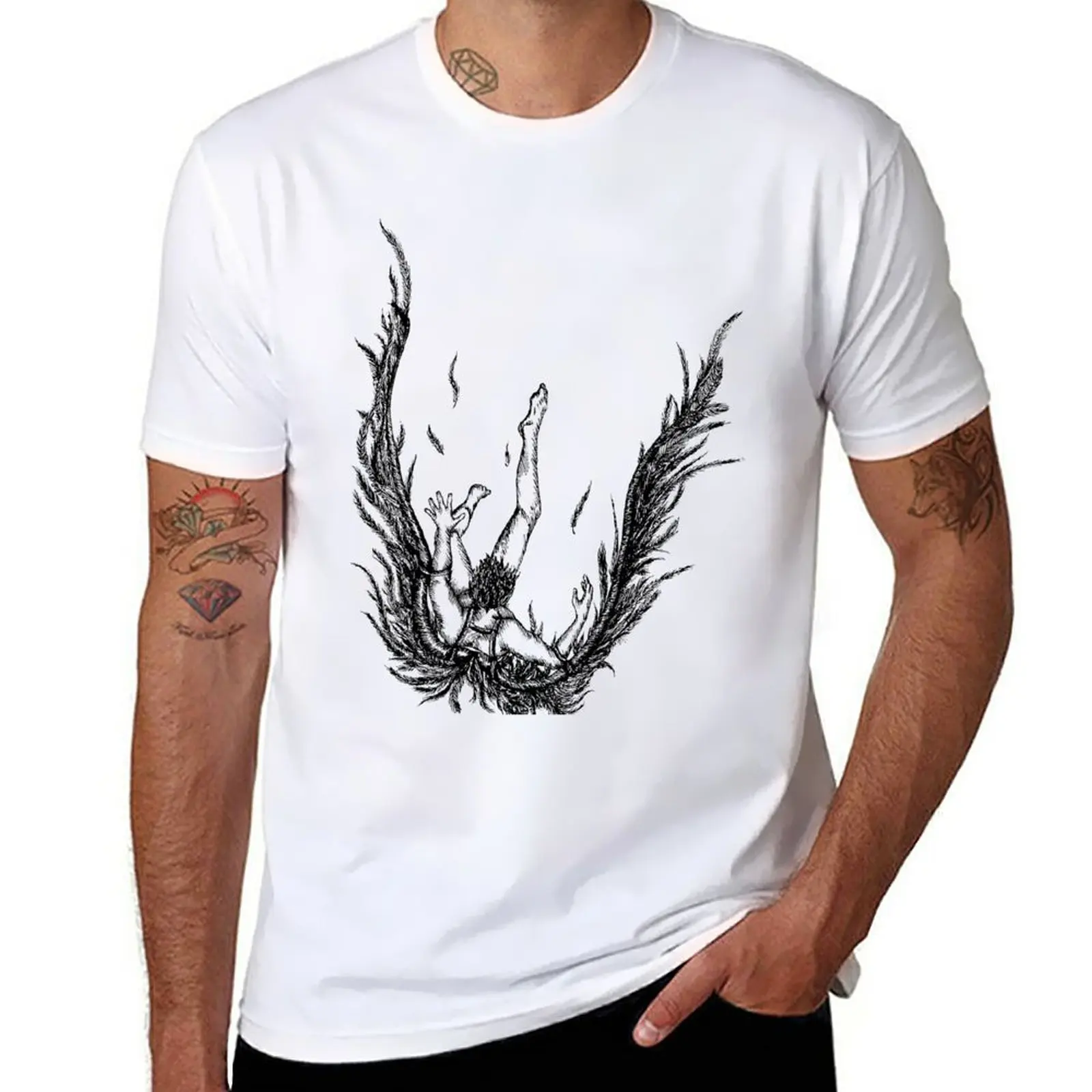 New Icarus T-Shirt custom t shirt Aesthetic clothing plus size t shirts men t shirts