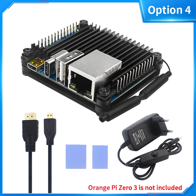 Orange pi zero 3 Aluminium legierung gehäuse passive Wärme ableitung schale CPU-Kühlkörper gehäuse für orange pi null 3