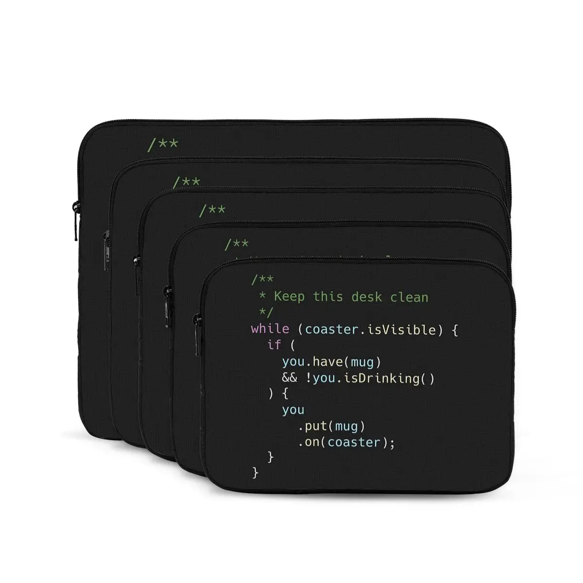 The Perfect Coaster For Programmers Notebook Laptop Bag Case Pouch For Macbook Air Pro Tablet Shockproof Case Bag