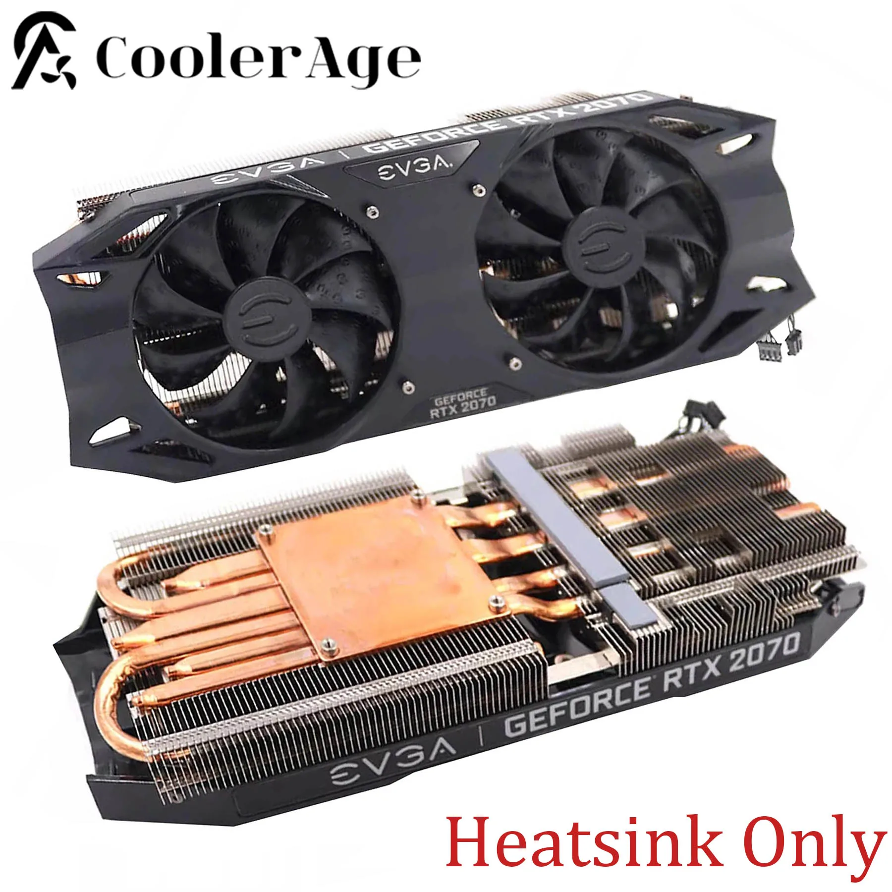 

For EVGA GeForce RTX 2070 2080 Super KO Video Card Heatsink New Original RTX2070 RTX2080 Graphics Card Cooling Heatsink