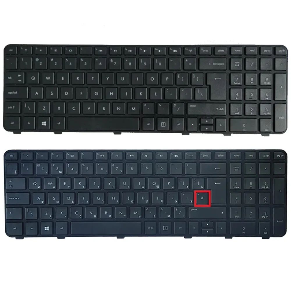 

For HP Pavilion DV6 DV6T DV6-6000 DV6-6100 DV6-6200 DV6-6b00 dv6-6c00 Russian/UI laptop Keyboard 665937-251 634139/633890-001