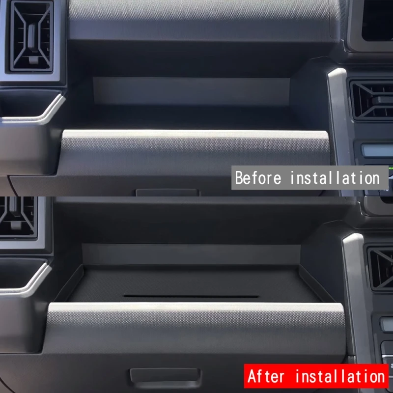 For DAIHATSU TAFT 2024 2025 silicone  Passenger tray phone holder anti collision knock anti noise waterproof dustproof pad